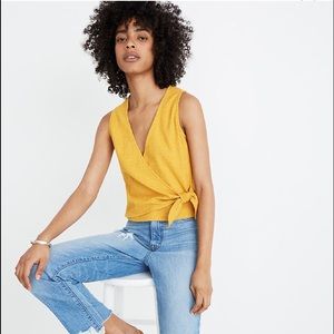 NWT Madewell Wrap-Tie Tank Top